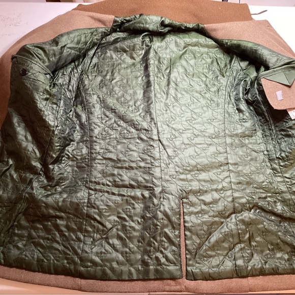 Vintage Equestrian Wool Men’s Leather Throat Buckle Jacket English Countryside - Picture 14 of 15